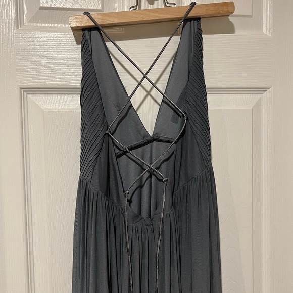 Tobi Long Grey Formal Dress - Picture 6 of 13